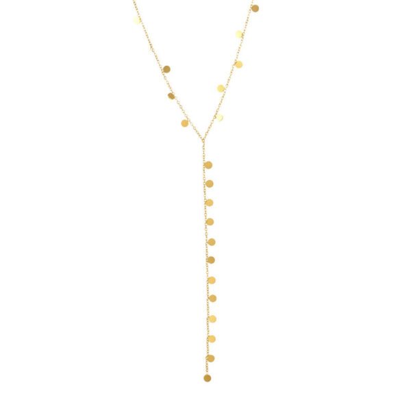 Stainless Steel Y Shaped Necklace