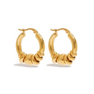 Stainless Steel Hoop Earrings