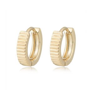 925 Sterling Silver Huggie Hoop Earring