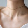 Wave Choker Necklace