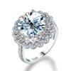 5 carat moissanite ring