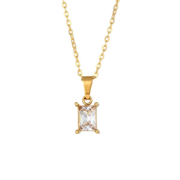 CZ Pendant Necklace