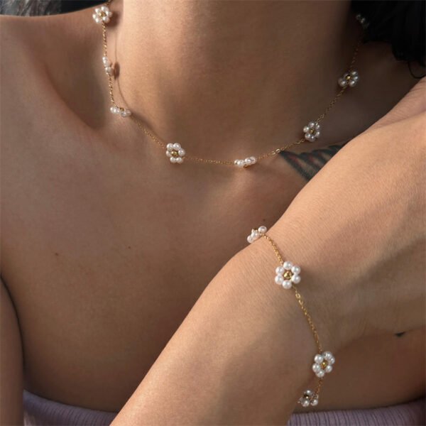 Pearl Flower Jewelry