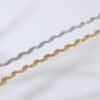 Stainless Steel Wave Choker Necklace