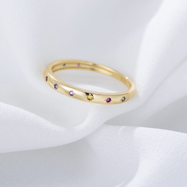 925 Silver Star of David Ring