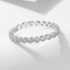 925 Silver Cubic Zirconia Dainty Ring
