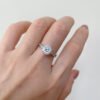 Moissanite Wedding Ring