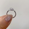 925 Sterling Silver Moissanite Rings
