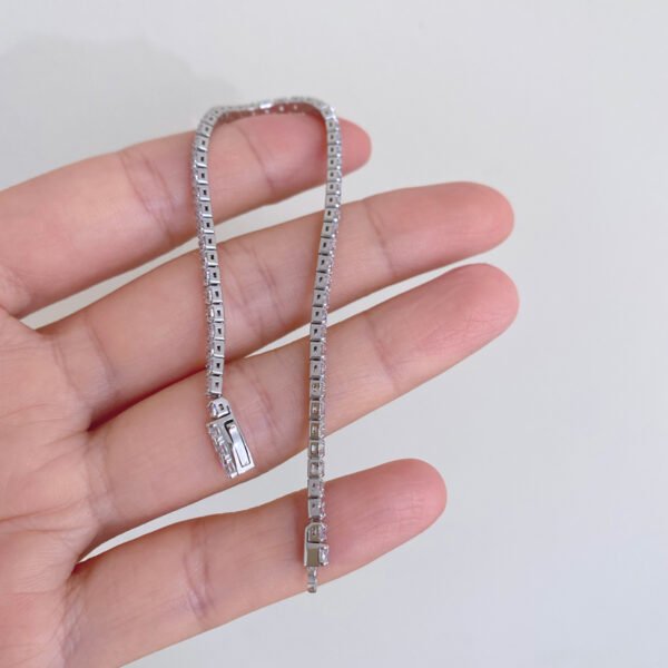 925 Silver Cubic Zirconia Tennis Bracelet