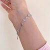 Clover Moissanite Bracelet