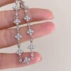 Clover Moissanite Bracelet