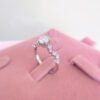 925 Sterling Silver 1ct Moissanite Ring