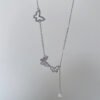 925 Sterling Silver Butterfly Necklace