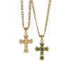 Zirconia Cross Necklace