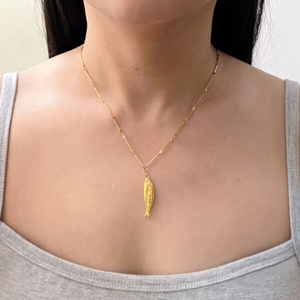 Stainless Steel Fish Necklace