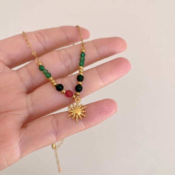 Sun Pendant Necklace