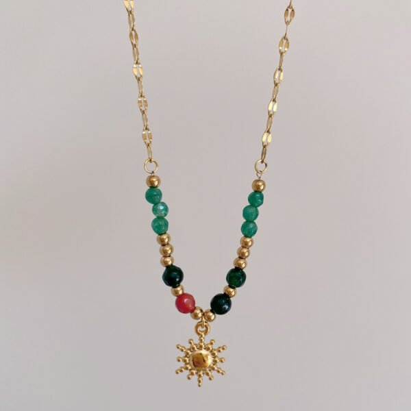 Sun Pendant Necklace