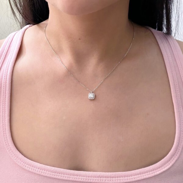 Square Pendant Necklace