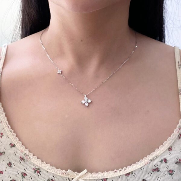 925 Silver Clover Necklace