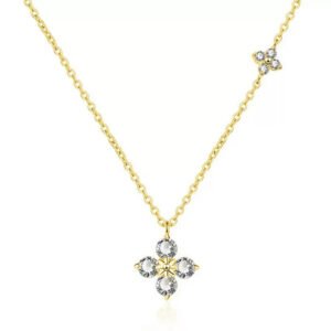 925 Silver Clover Necklace