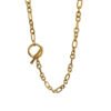 Stainless Steel Link Chain Necklace with OT Clasp