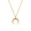 925 Sterling Silver Moon Necklace