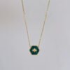 Malachite Bee Necklace
