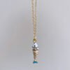 Stainless Steel Enamel Fish Necklace