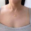 925 Sterling Silver Moon Necklace